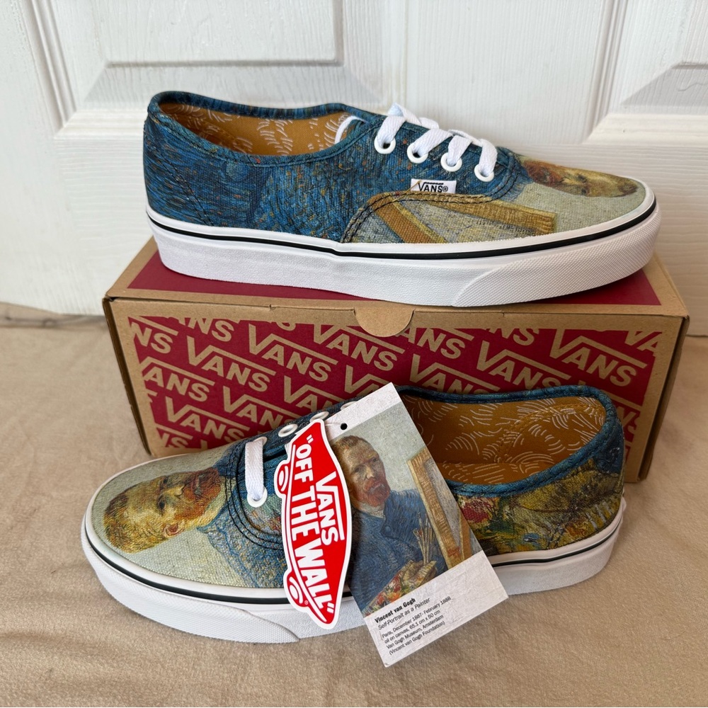 Van Gogh Self Portrait Authentic Vans